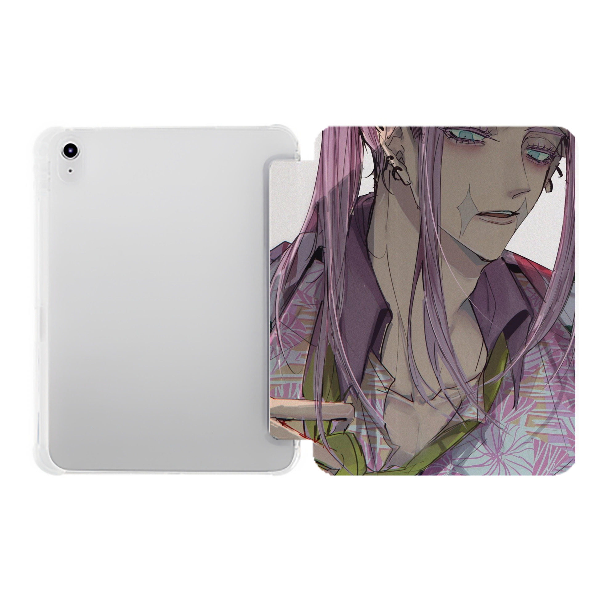 （画像用） 東京リベンジャーズ Tokyo Revengers IPad ケース ペン収納付き 三つ折りスタンド PUレザー×シリコン 対応機種9.5/10.5/10.9インチ